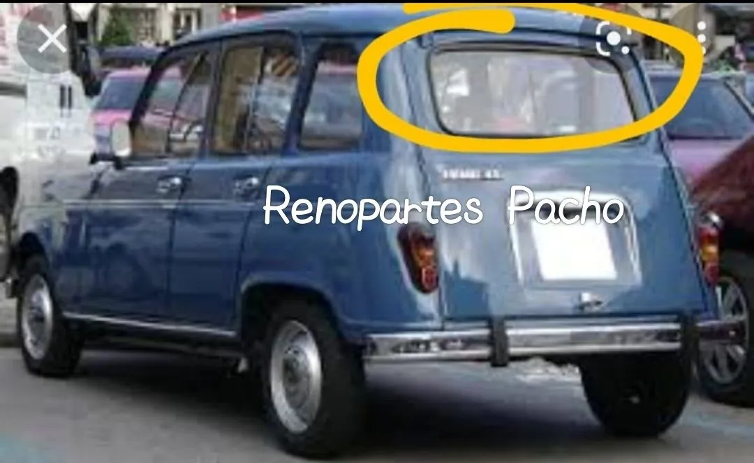 Caucho panoramico trasero R4